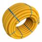 Preview: Drainagerohr ungeschlitzt DN80, Drainageschlauch ungelocht DN80 PVC gelb 80mm